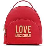 Sacs à dos de créateur Moschino Love Moschino rouges look fashion pour femme 
