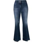 Jeans évasés de créateur Moschino Love Moschino bleus délavés Taille XL W42 pour femme en promo 