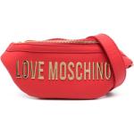 Sacs banane & sacs ceinture de créateur Moschino Love Moschino rouge coquelicot en cuir synthétique à motif fleurs pour femme 