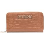 Portefeuilles  de créateur Moschino Love Moschino marron pour femme en promo 