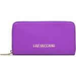 Portefeuilles  de créateur Moschino Love Moschino violets pour femme 