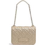 Love Moschino Quilted Sac porté épaule or, femme
