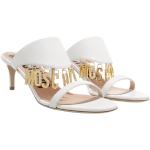 Chaussures de créateur Moschino blanches imperméables à élastiques Pointure 55 pour femme en solde 