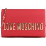 Sacs à main de créateur Moschino Love Moschino rouges en fibre synthétique look fashion pour femme 