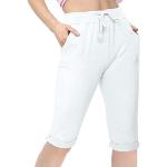 Bermudas blancs en coton Taille XS look fashion pour femme 