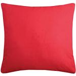 Coussins Lovely Casa rouges en coton 40x40 cm 