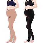 Collants de grossesse noirs en polyamide Tailles uniques look fashion pour femme 