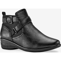 Low-boots Confort Compensées Et Zippées - Blancheporte