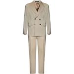 Low Brand - Suits > Suit Sets > Double Breasted Suits - Beige -