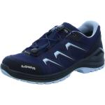 Chaussures de randonnée Lowa bleues Pointure 25 avec un talon jusqu'à 3cm pour fille 