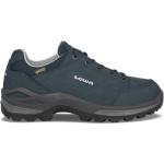 Chaussures de randonnée Lowa Renegade bleu marine en nubuck en gore tex Pointure 39 pour femme 