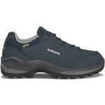 Chaussures de randonnée Lowa Renegade bleu marine en nubuck en gore tex Pointure 39,5 pour femme 