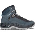 Chaussures de randonnée Lowa Renegade bleues en gore tex Pointure 38 pour femme 