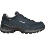Chaussures de randonnée Lowa Renegade bleues en gore tex Pointure 41 pour femme en promo 