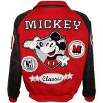 Vestes en cuir multicolores en cuir Michael Jackson Mickey Mouse Taille XXL look fashion pour homme 