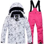 L SERVER Combinaison de Ski Fille Chaude Vêtements de Ski Garçon Coupe-vent  Combinaisons de Neige Bébé avec Capuche, Beige, 1-2 ans : : Mode
