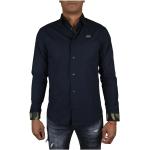Chemises Philipp Plein noires camouflage en coton Taille L 