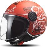LS2 OF558 Sphere Lux Skater Casque Jet, rouge, taille XL
