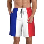 Shorts de volley-ball beiges nude en polyester respirants Taille M look fashion pour homme 