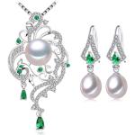 Boucles d'oreilles blanches en cristal à perles ethniques style ethnique pour femme 