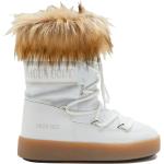 Chaussures basses Moon Boot Monaco blanches Pointure 37 look fashion 