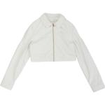 Vestes en cuir blanches en cuir synthétique classiques pour fille de la boutique en ligne Rakuten.com 