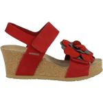 Sandales Mephisto rouges à bouts ouverts Pointure 36 look fashion pour femme 