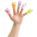 Marionnettes à doigt Ludi en plastique à motif licornes de 6 à 12 mois 