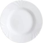 Assiettes creuses Luminarc blanches made in France 