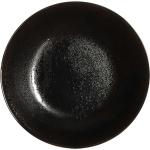 Assiettes creuses Luminarc noires made in France diamètre 20 cm 