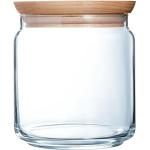 Pot de conservation en verre Pure Jar Wood - Luminarc - transparent verre 0883314806472