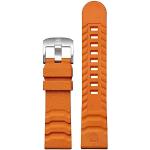 Bracelets de montre Luminox orange look fashion pour homme 