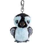 Porte-clés bleus à motif pingouins look fashion 