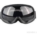 Masques de ski anti-brouillard noirs 