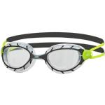 Lunettes zoggs predator black lime clear smaller fit lunettes triathlon et natation