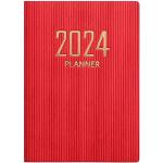 Agenda 2024 – Agenda 2024 hebdomadaire Format Pocket 10 x 18 cm –  Couverture souple simili cuir – Agenda de sac vertical, avec calendrier,  planificateur, convertisseur de mesures (2024 bleu) : :  Fournitures de bureau