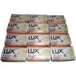 Lux Velvet Touch Lot de 12 barres de savon pour un parfum lisse de jasmin et d'huile d'amande 80 g
