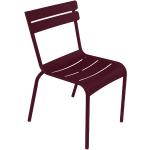 Luxembourg Outdoor Chaise / Fauteuil Fermob Black cherry - 3100540445884