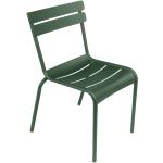 Chaises de jardin Fermob Luxembourg vertes made in France 