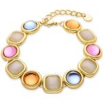 Bracelets Luxenter multicolores en or 18 carats look fashion pour femme 