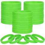 Bracelets silicone vert clair en silicone look fashion pour enfant 