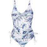 Hauts de bikini Lygia & Nanny bleus à motif palmier Taille XXL pour femme en promo 