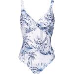 Maillots de bain Lygia & Nanny bleus à motif palmier Taille 3 XL pour femme en promo 