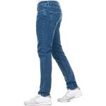 Lyle & Scott Hommes Jeans Coupe Étroite Délavé Moyen W30L32