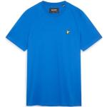 T-shirts Lyle & Scott bleus en coton à manches courtes bio à manches courtes Taille XL look fashion pour homme 