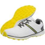 Chaussures de golf blanches en microfibre résistantes à l'eau Pointure 47 look fashion pour homme 