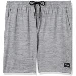 Shorts de sport Hurley gris en polyester Taille S look fashion pour homme 