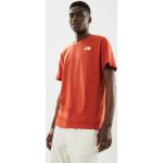 T-shirts The North Face orange Taille S 