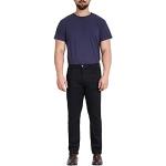 Jeans droits noirs en coton lavable en machine Taille M W32 classiques pour homme en promo 