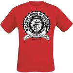 MacGyver School of Engineering Homme T-Shirt Manches Courtes Rouge XXL